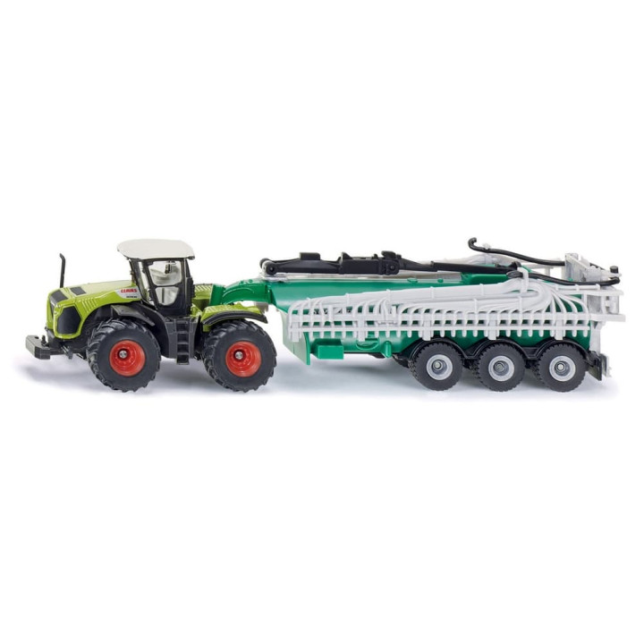 SIKU Farmer 1827 - Traktor Claas Xerion s cisternou, 1:87