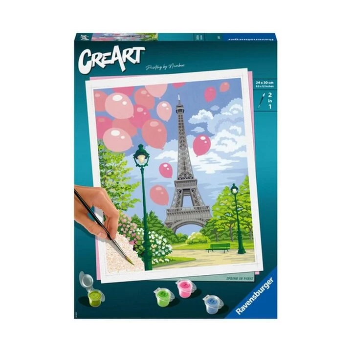 Ravensburger CreArt Jaro v Paříži