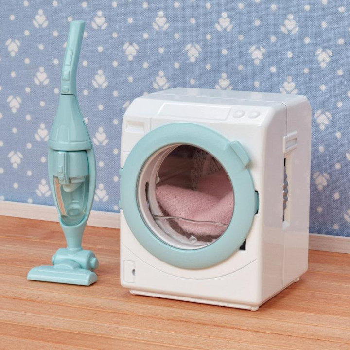 Sylvanian Families - Nábytek - automatická pračka a vysavač