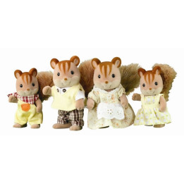 Sylvanian Families - Rodina hnědých veverek