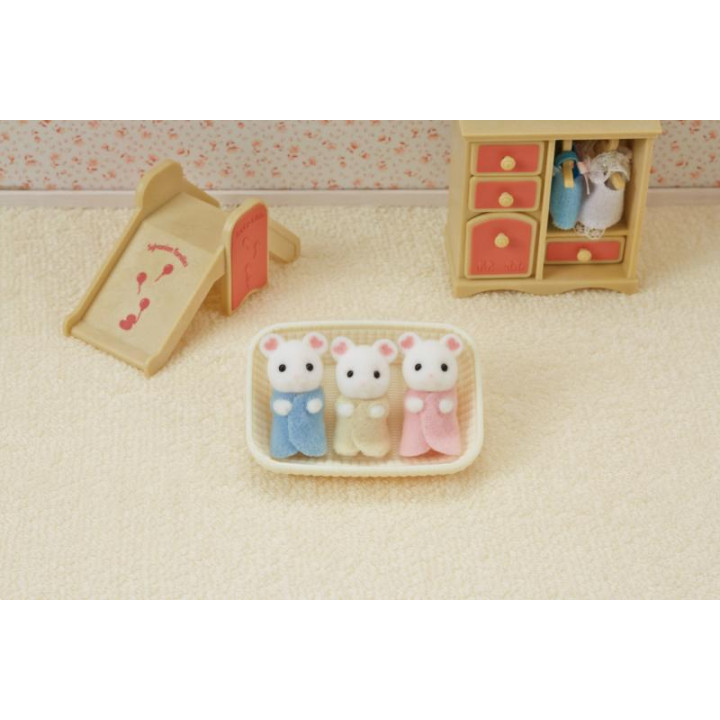 Sylvanian Families - Baby Marshmallow myšky trojčata