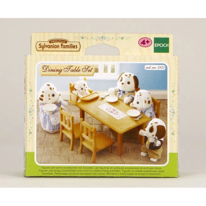 Sylvanian Families - Nábytek jídelní stůl se židlemi