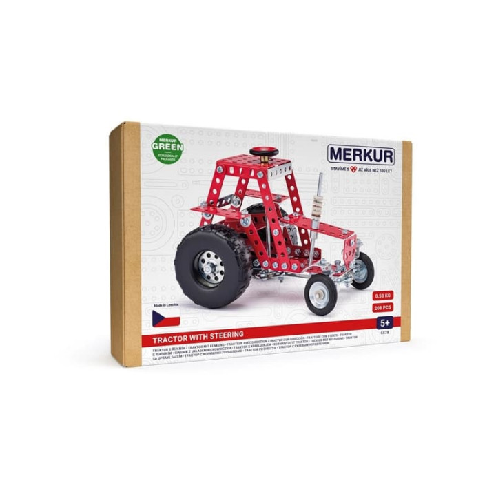 Merkur 057 Traktor s řízením, 205 dílů