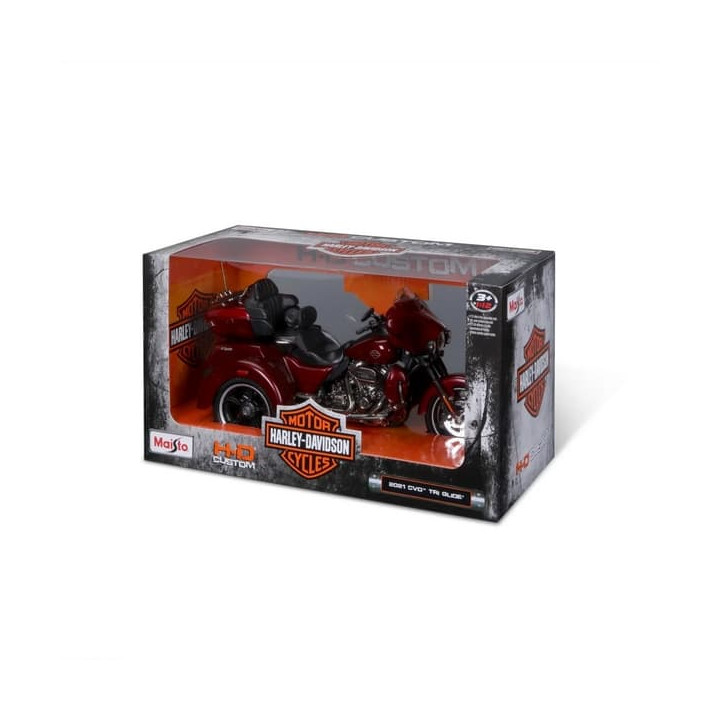 Maisto - H-D Trikes - 2021 CVO Tri Glide,1:12