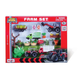 Maisto - Massey Ferguson - MEGA Farmářský set