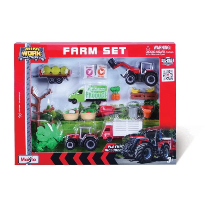 Maisto - Massey Ferguson - MEGA Farmářský set