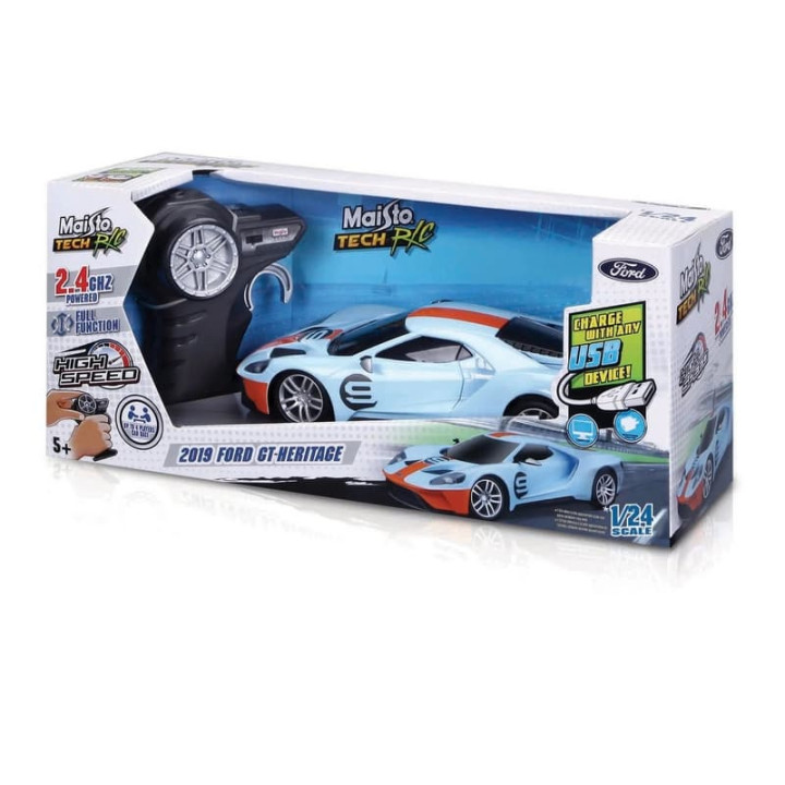 Maisto RC - Ford GT Heritage 2019 Premium, 1:24