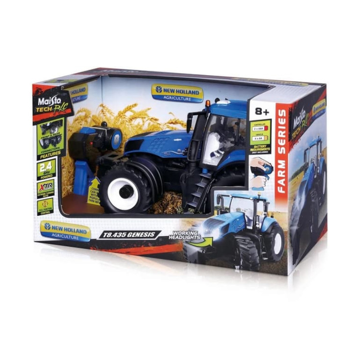 Maisto - New Holland tractor, 2,4 Ghz