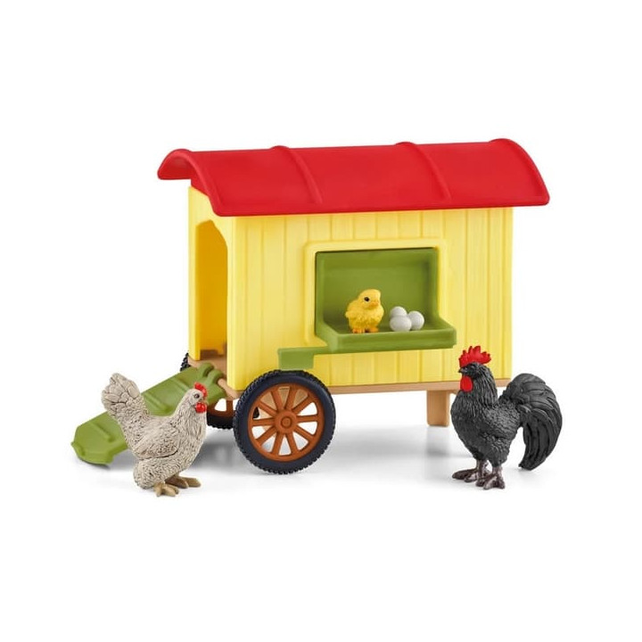 Schleich 42572 Pojízdný kurník