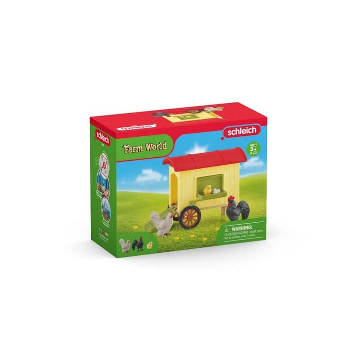 Schleich 42572 Pojízdný kurník
