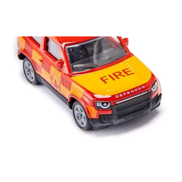 SIKU Blister 1568 - Land Rover Defender hasiči