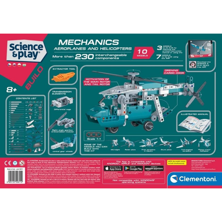 SCIENCE - Nová letadla a vrtulníky (PL+HU+CZ+SK)
