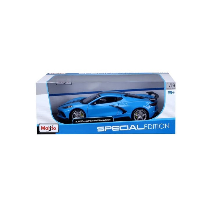 Maisto - Chevrolet Corvette Stingray Coupe 2020 (High Wing) 1:18