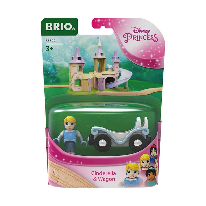 Brio 33322 Disney Princess Popelka a vagónek