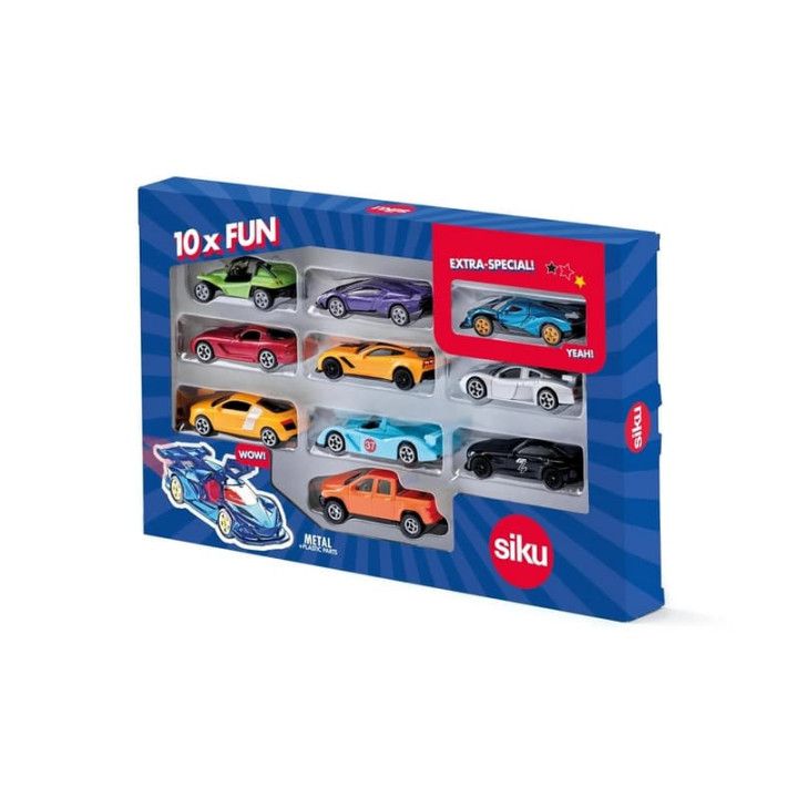 Siku 0450 - Set 10 sportovních aut