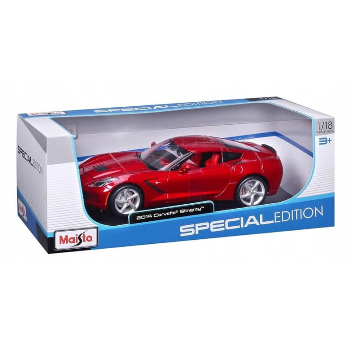 Maitso - 2014 Corvette Stingray, metal červená, 1:18