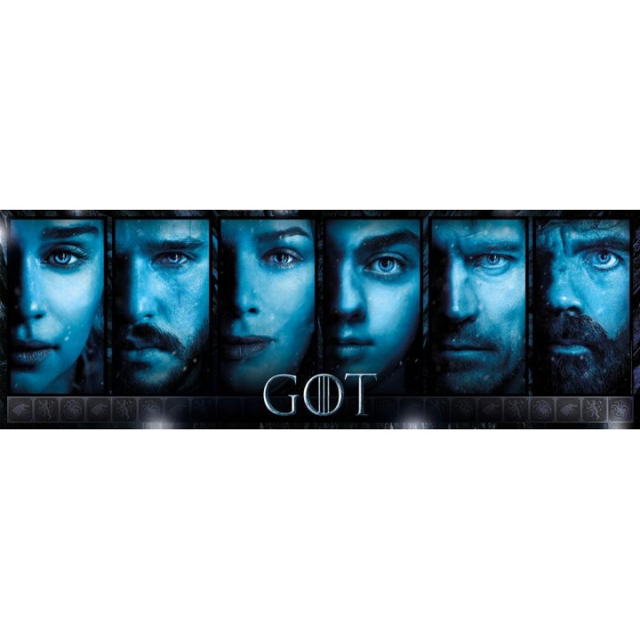 Puzzle 1000 dílků Panorama - Game of Thrones