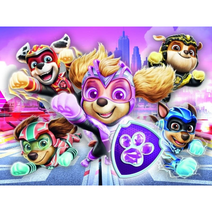 Puzzle Hrdinové města Tlapková patrola/Paw Patrol 27x20cm 30 dílků v krabičce 21x14x4cm