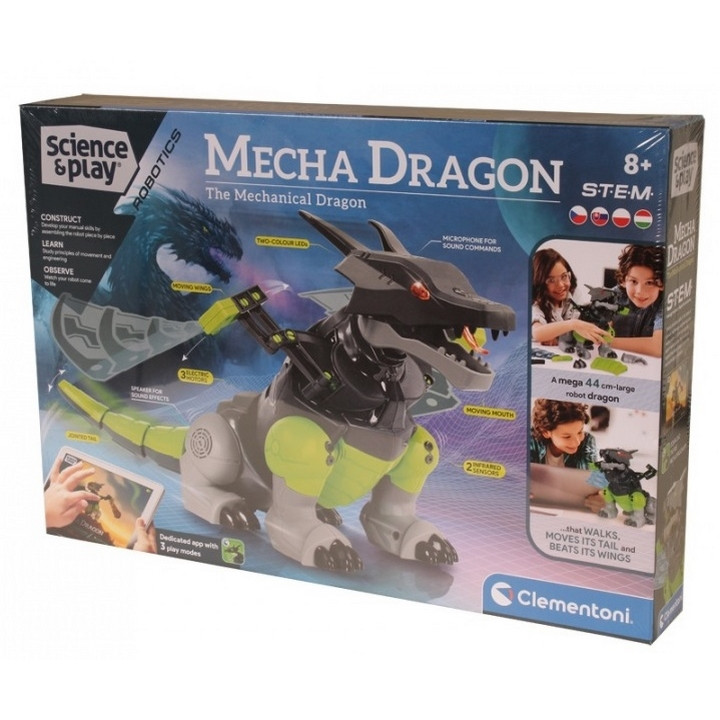 Clementoni Robot Mecha Dragon CZ, SK, PL, HU