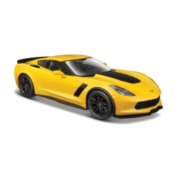 Maisto - Corvette Z06, žlutá, 1:24