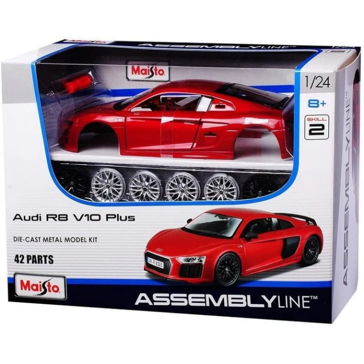 Maisto - Audi R8 V10 Plus assembly line, 1:24