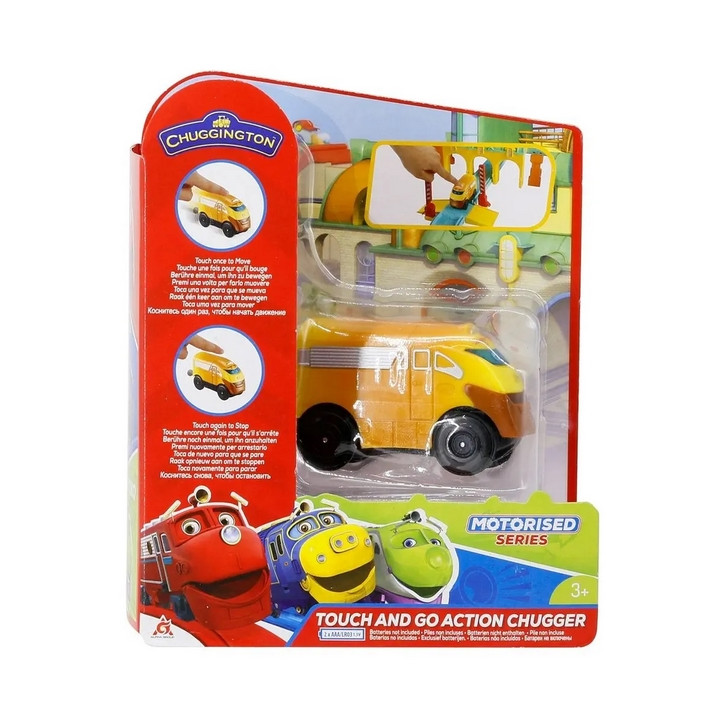 Chuggington Veselé vláčky Touch&Go Super Ciuchcia