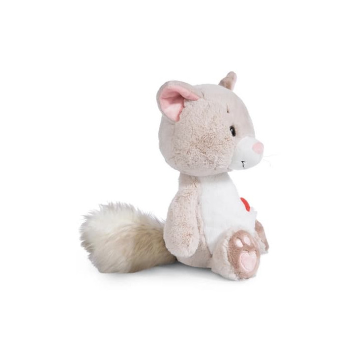 NICI plyš Love Kočička huňatá 25cm, sedící