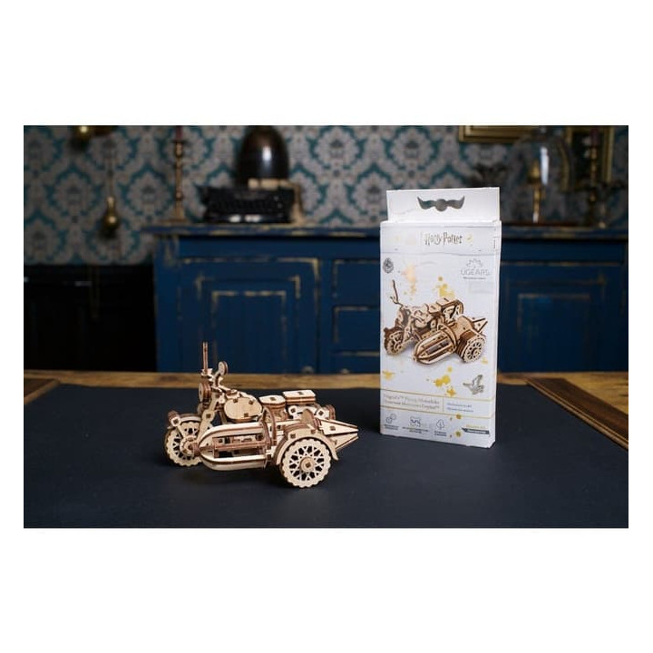 Dřevěné mechanické puzzle Harry Potter Hagridova létající motorka