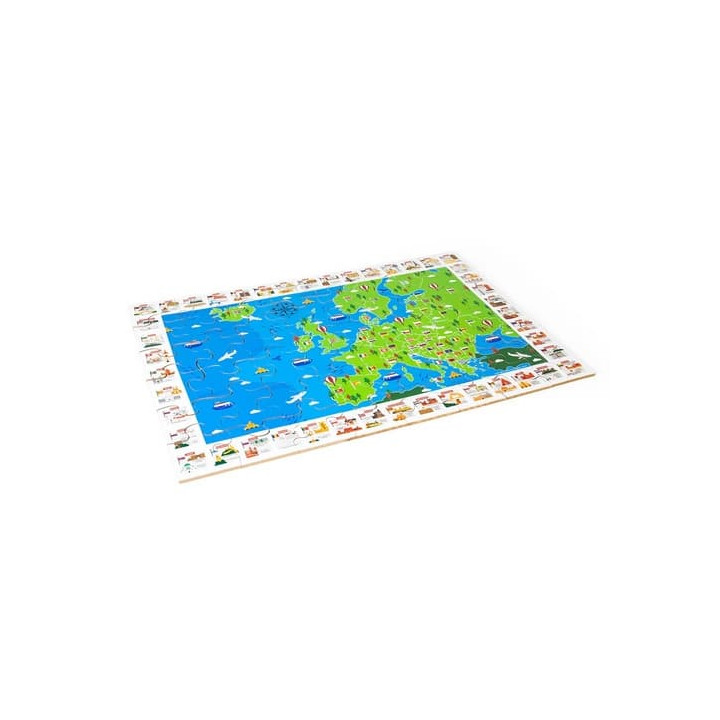 Bigjigs Toys Puzzle Evropské památky