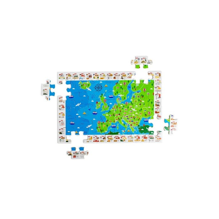 Bigjigs Toys Puzzle Evropské památky