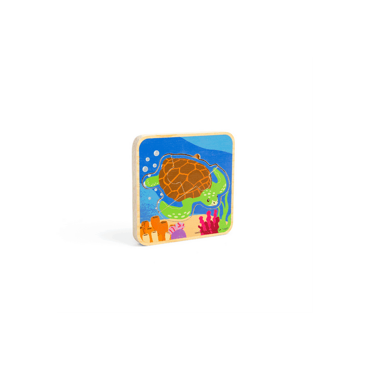 Bigjigs Toys Puzzle Životní cyklus želvy