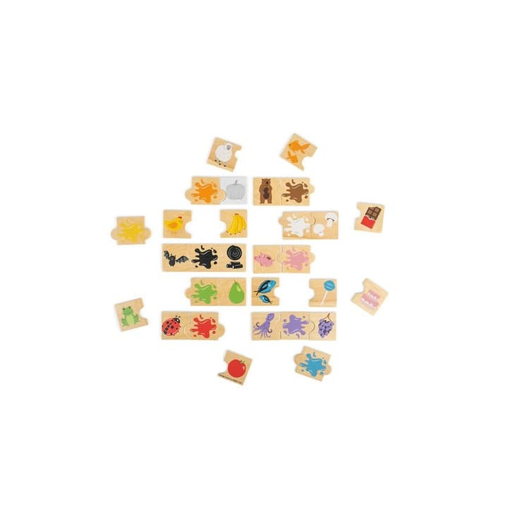 Bigjigs Toys Didaktické puzzle Barvy