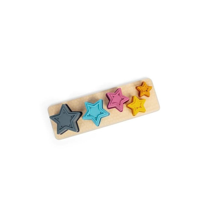 Bigjigs Toys Vkládací puzzle Hvězdy