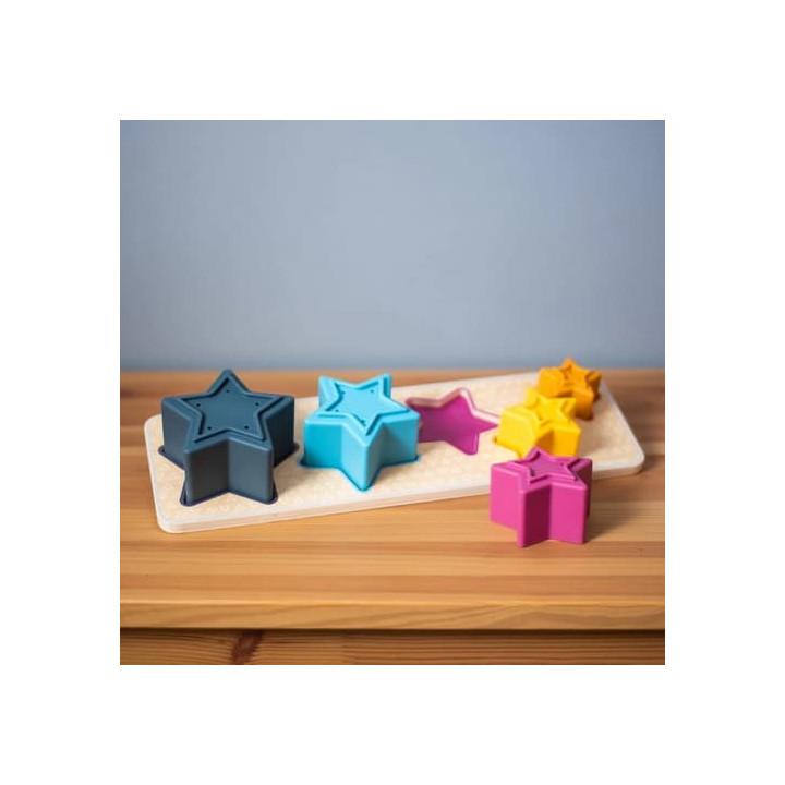 Bigjigs Toys Vkládací puzzle Hvězdy