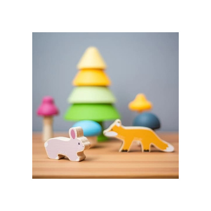Bigjigs Toys Lesní zvířátka