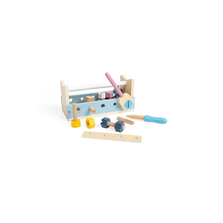 Bigjigs Toys Box na nářadí 2 v 1
