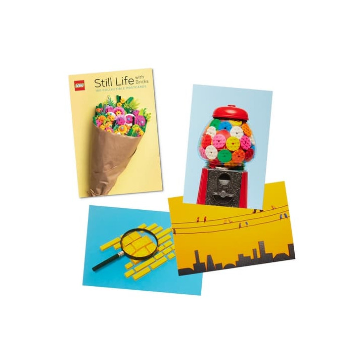 Chronicle Books LEGO® Zátiší s kostkami 100 ks pohlednic