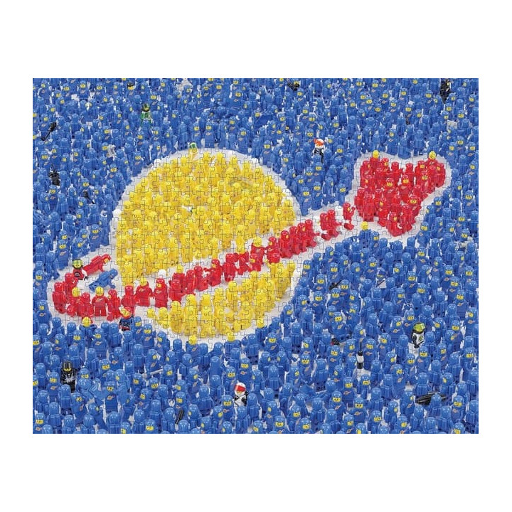 Chronicle Books Puzzle LEGO® Minifigurka vesmírná mise 1000 dílků