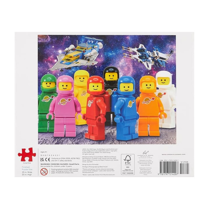 Chronicle Books Puzzle LEGO® Vesmírní hrdinové 1000 dílků