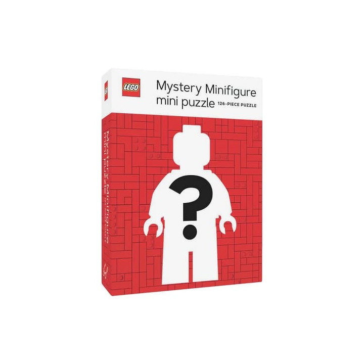 Chronicle Books Puzzle LEGO® Tajemná minifigurka Červená edice 126 dílků