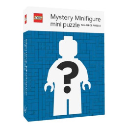 Chronicle Books Puzzle LEGO® Tajemná minifigurka Modrá edice 126 dílků