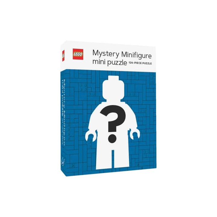 Chronicle Books Puzzle LEGO® Tajemná minifigurka Modrá edice 126 dílků