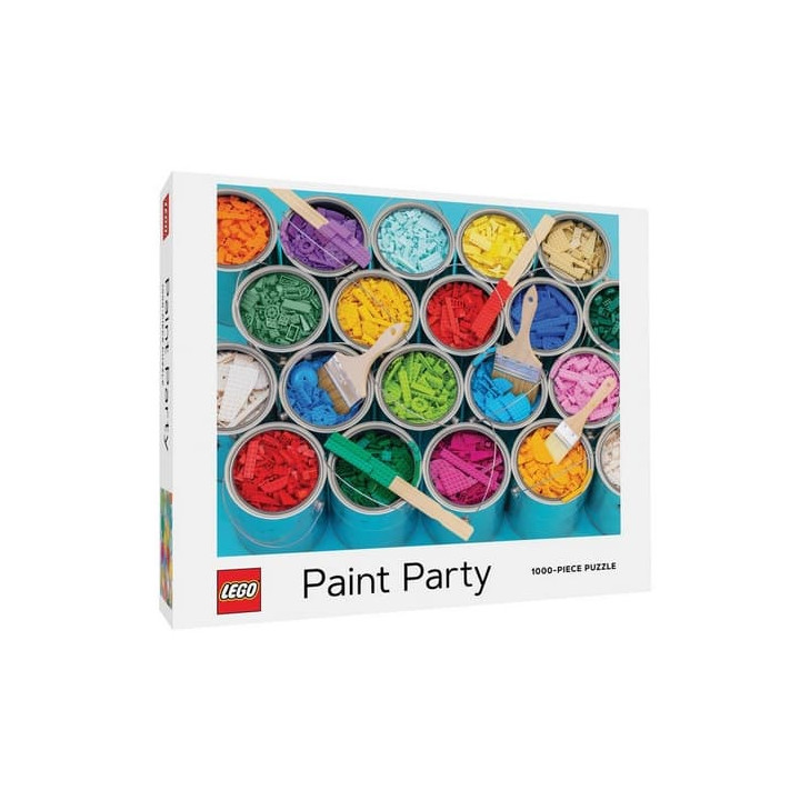 Chronicle Books Puzzle LEGO® Malířská párty 1000 dílků