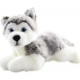 Plyš Husky ležící 23 cm - ECO-FRIENDLY
