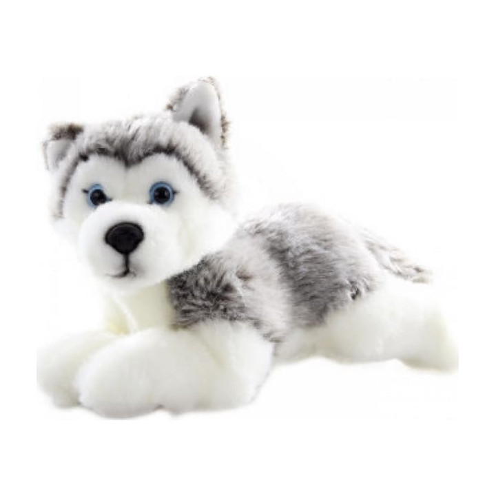 Plyš Husky ležící 23 cm - ECO-FRIENDLY