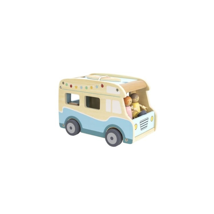 Dřevěné obytné auto