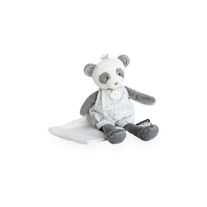 Doudou Dárková - plyšová panda s dečkou 28 cm