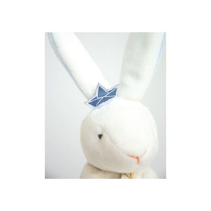 Doudou Dárková sada - králíček námořník s muchláčkem 10 cm