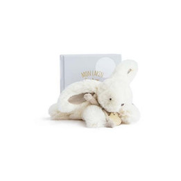 Doudou Dárková sada - Plyšový králíček béžový 16 cm