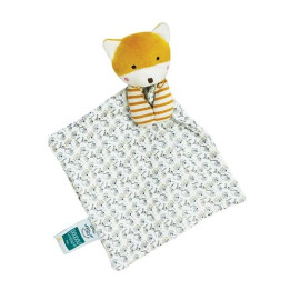 Doudou Dárková sada - Liška s dečkou z BIO bavlny 20 cm